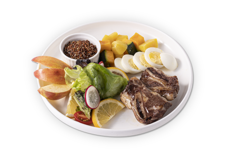 Grilled-Beef-Steak-with-Red-Quinoa-Combo